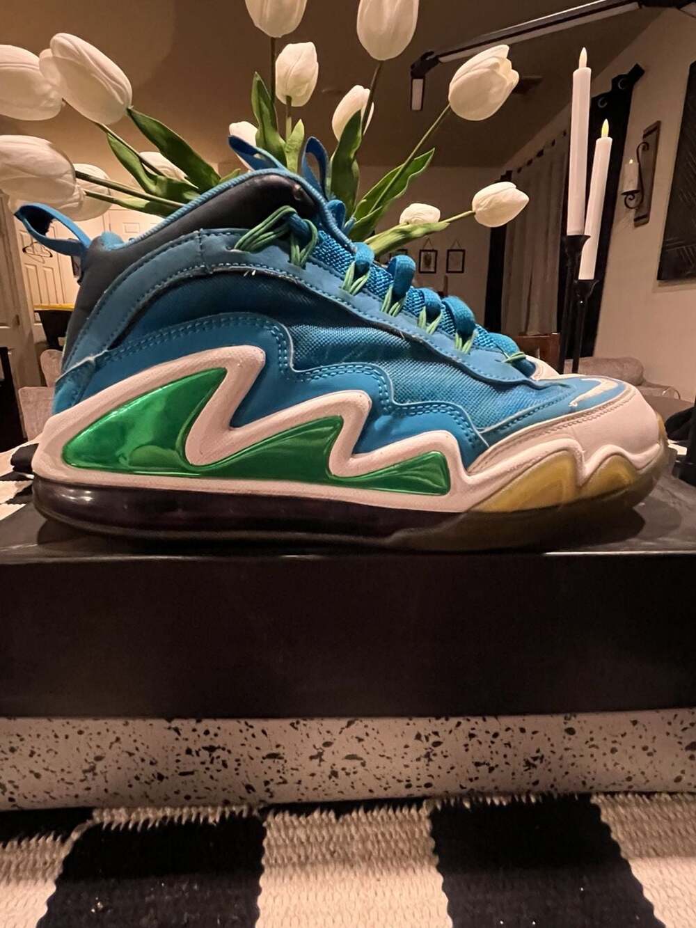 Nike Air Max 360 Diamond Griffey 'Mariners' Basketball Shoes